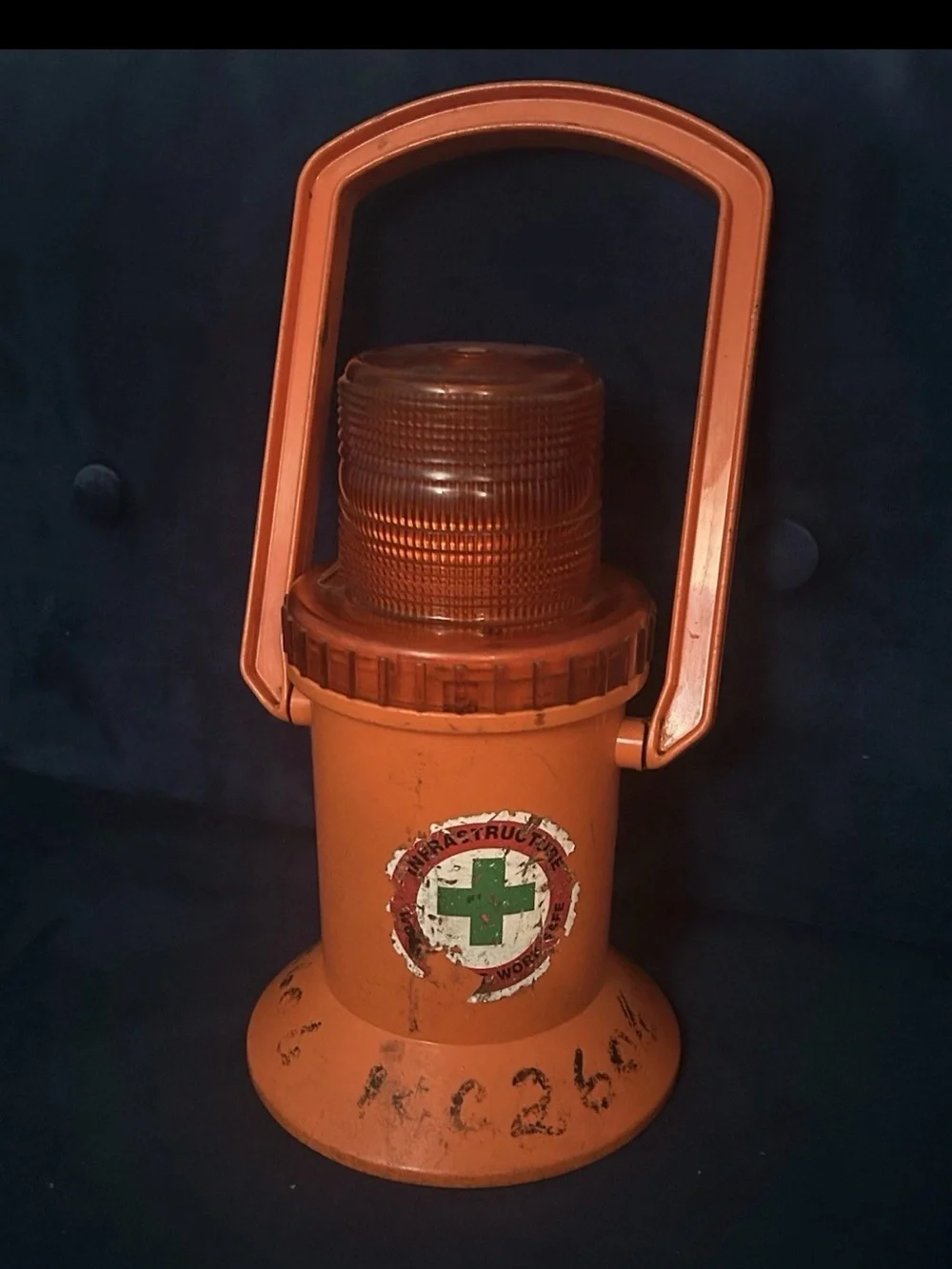 Vintage NYCTA New York Highway FLASHERS Auto Road Safety Yellow Amber Light